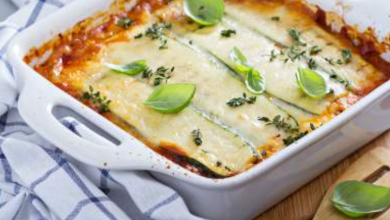 Lean & Green Zucchini Lasagna