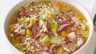 Corned Beef and Cabbage Soup