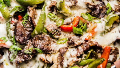Lean & Green Healthy Skillet Philly Cheese Steak
